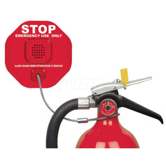 Electromagnet Lock Accessories; Type: Fire Extinguisher Theft Stopper Alarm; For Use With: Fire Extinguishers; Material: Polycarbonate; Material: Polycarbonate; For Use With: Fire Extinguishers; Type: Fire Extinguisher Theft Stopper Alarm; Accessory Type: