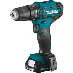 Cordless Hammer Drill: 12V, 3/8″ Chuck, 25,500 BPM, 1,700 RPM Keyless Chuck, Reversible, 2