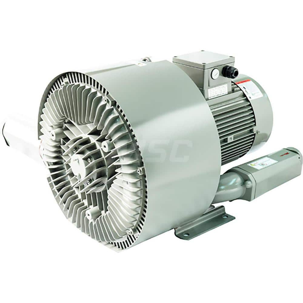 Regenerative Air Blowers; Inlet Size: 2″; Outlet Size: 2″; Horse Power: 6.1; Amperage Rating: 17.6000; Cubic Feet Per Minute: 230 SCFM; Height (Inch): 22; Width (Decimal Inch): 25; Maximum Working Water Pressure: 153.00; Maximum Vacuum Water Pressure: 153