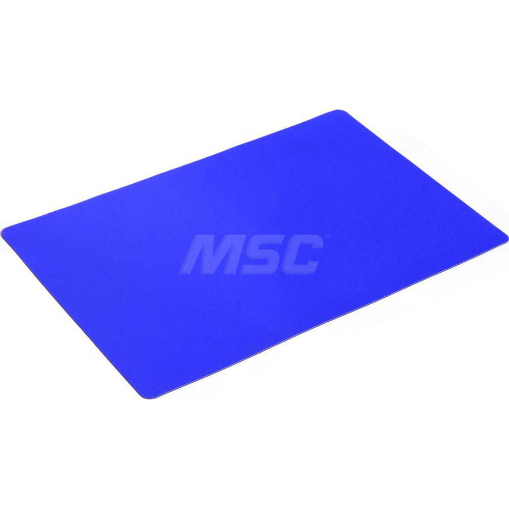 Anti-Static Work Kits & Table Mats; Mat Type: Anti-Static Table Mat; Material: Rubber; Overall Length: 24.00; Thickness: 0.06 in; Resistance: 108.000; Color: Royal Blue