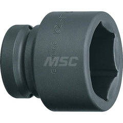 Impact Socket: 1″ Drive 6-Point, 84 mm OAL