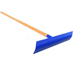 Forks & Rakes; Rake Type: Flat Rake; Handle Type: Removable; Handle Length (Inch): 60 in; Number of Tines: 1; Tine Material: Steel; Handle Length: 60 in; Tine Length: 19.5 in; Tine Length (Inch): 19.5 in; Handle Material: Wood