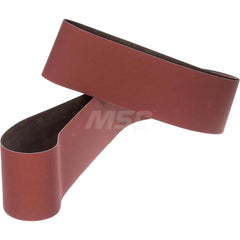 Abrasive Belt: 6″ Width, 168″ OAL, 36+ Grit, Ceramic Coated