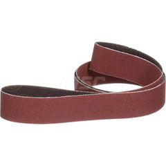 Abrasive Belt: 2″ Width, 60″ OAL, 60+ Grit, Ceramic Coated