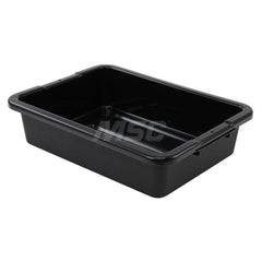 Cans, Pails & Tubs; Product Type: Tub; Volume Capacity Range: 0 - 6.5 gal; Body Material: Polypropylene; Volume Capacity: 6.5; Opening Type: Open Head; Color: Black; Product Type: Tub; Material: Polypropylene; Volume Capacity (Gal.): 6.5; Color: Black