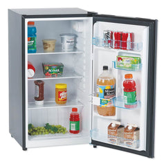 Avanti - Refrigerators; Capacity: 3.2 Cu Ft ; Color: Black ; Style: Freestanding Mini Fridge ; Width (Inch): 18-1/2 ; Depth (Inch): 17-1/2 ; Height (Inch): 33-1/2 - Exact Industrial Supply