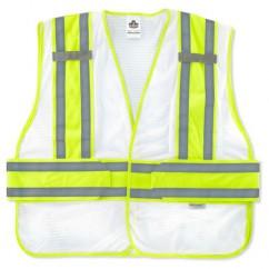 8240HL-NC M/L WHT EXPANDABLE VEST - Caliber Tooling