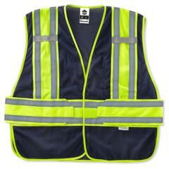 8240HL-NC XL/2XL NAVY 2-TONE VEST - Caliber Tooling