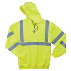 8393 M LIME HOODED SWEATSHIRT - Caliber Tooling