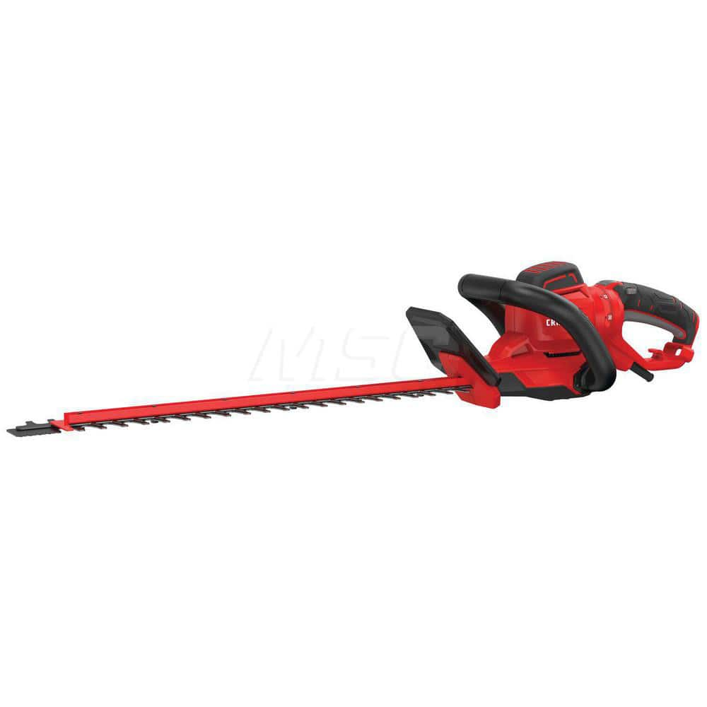 Edgers, Trimmers & Cutters; Power Type: Electric; Blade Type: Double-Sided; Cutting Width: 24 in; Cutting Depth: 0.75 in; Voltage: 120.00; Maximum Amperage: 4.00; Blade Length: 24; Cutting Width (Decimal Inch): 24 in; Cutting Width (Inch): 24 in; Voltage: