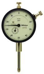 1" Total Range - 0-50-0 Dial Reading - AGD 2 Dial Indicator - Caliber Tooling