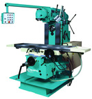 Manual Bed Mill - ISO40 Spindle - 15 x 60'' Table Size - 5HP Mech VS Motor - Caliber Tooling