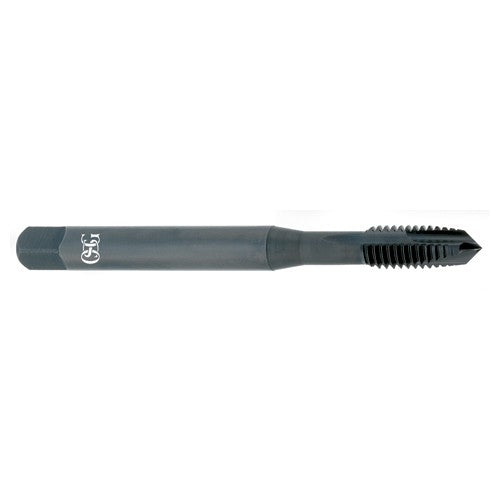 ‎1/4-28 Dia.-2B-3 FL - HSSE - Steam Oxide - Plug - Spiral Point Tap - Caliber Tooling