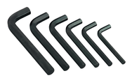 6 Piece - 3/8 - 3/4" - Long Arm Style - Hex Key Set - Caliber Tooling