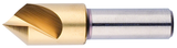 1-1/4" Size-1/2 Shank-60°-HSS Single Flute Countersink - Caliber Tooling