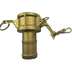 Value Collection - Suction & Discharge Hose Couplings Type: Cam & Groove Coupling Descriptor: Female Coupler Hose Shank - Caliber Tooling