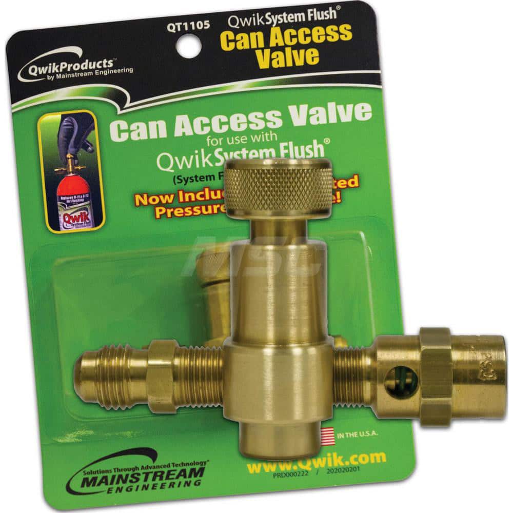 Can Access Valve For Qwik System Flush 4-1/2″ long, Use With QT1100 and QT1130
