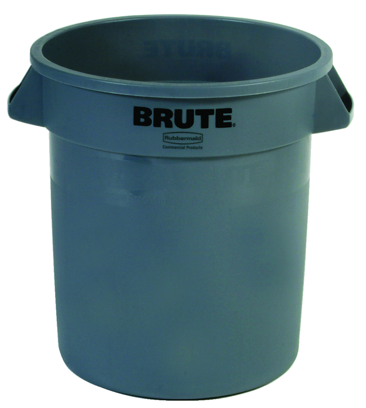 Brute - 10 Gallon Round Container - Double-ribbed base - Caliber Tooling