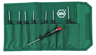 8 Piece - T3; T4; T5; T6; T7; T8 x 40mm; T9; T10 x 50mm - Precision Torx Screwdriver Set in Pouch - Caliber Tooling