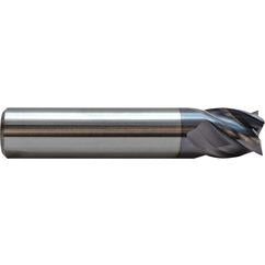 1/4x1/4x3/4x2-1/2 4 Flute .015R Tuff Cut® XT End Mill-ALtima® Blaze - Caliber Tooling