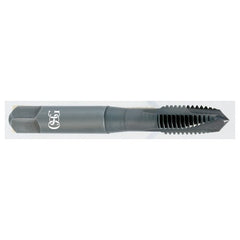 ‎1/4-28 Dia-H5-3 FL-HSS-Steam Oxide-Plug Spiral Point Tap - Caliber Tooling