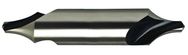 4mm x 63mm OAL 60° HSS LH Center Drill-Bright Form R - Caliber Tooling