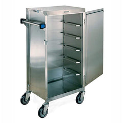 Lakeside - Carts; Type: Tray Delivery Cart ; Load Capacity (Lb.): 250.000 ; Number of Slots: 6 ; Number of Shelves: 0 ; Width (Inch): 17-1/4 ; Length (Inch): 25-1/8 - Exact Industrial Supply