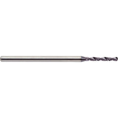 M.A. Ford - 2.95mm, 140° Point, Solid Carbide Micro Drill Bit - Exact Industrial Supply