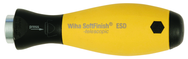 Wiha Drive-Loc VI ESD Safe Handle 115mm. Ergonomic Cushion Grip; Drive-Loc Mechanism - Caliber Tooling