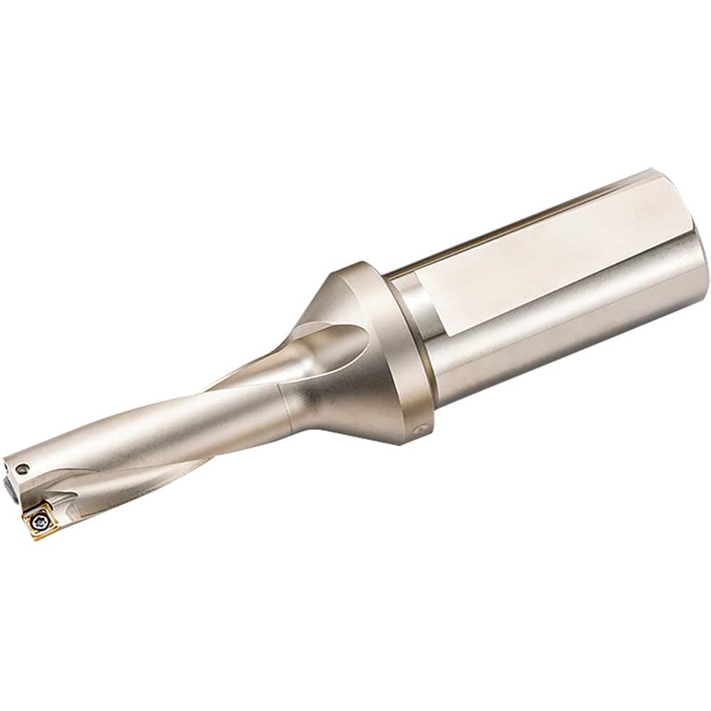 Kyocera - Indexable Insert Drills; Drill Style: DRV ; Drill Diameter (mm): 16.00 ; Maximum Drill Depth (mm): 48.00 ; Shank Type: Cylindrical ; Shank Diameter (mm): 25.0000 ; Cutting Direction: Right Hand - Exact Industrial Supply