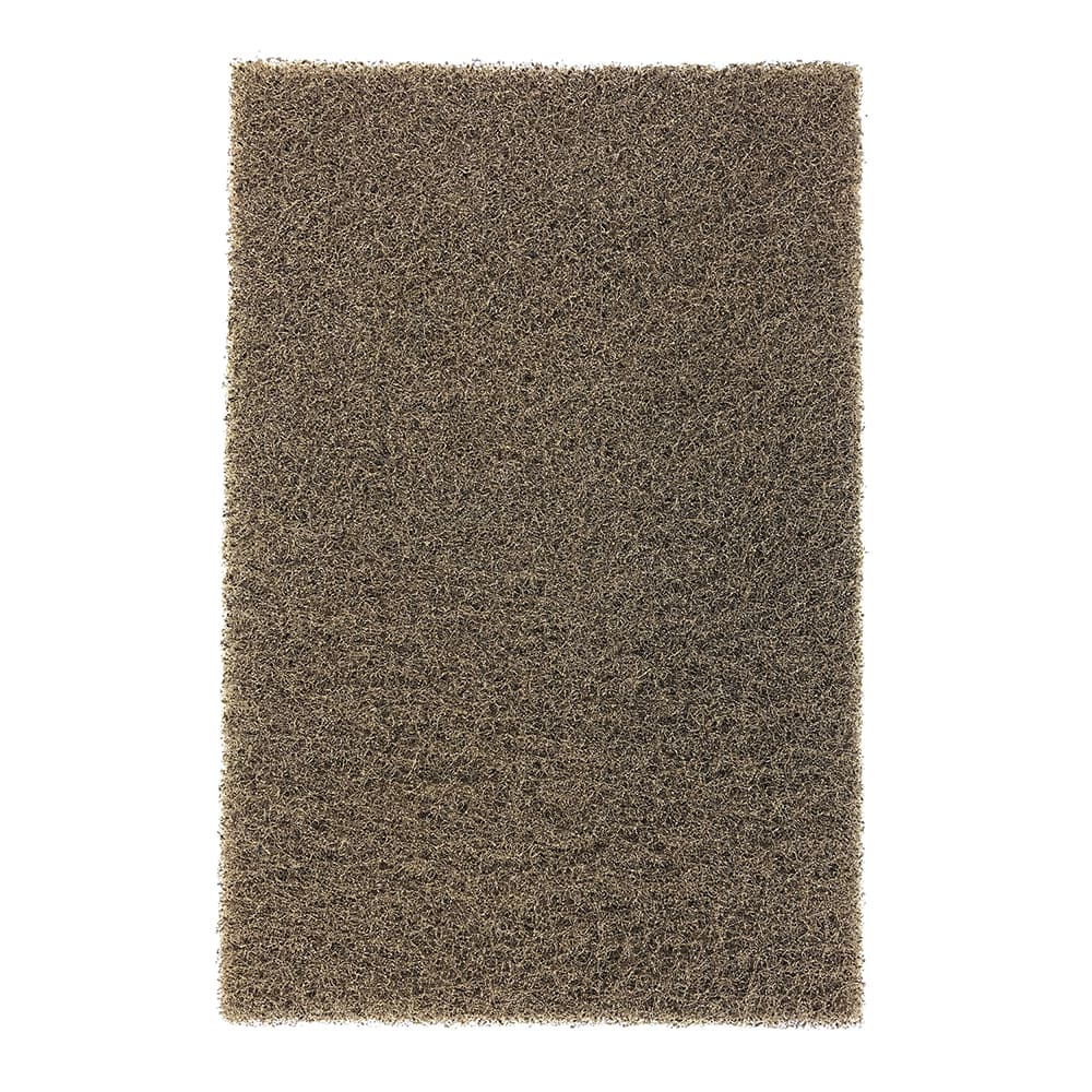 Weiler - Coarse Maximum-Duty Grit Aluminum Oxide Non-Woven Hand Pad - Exact Industrial Supply