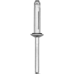 RivetKing - Anchor Accessories; Type: Lock ; For Use With: Threaded Rod Anchor ; Size: 1/4 ; Material: Aluminum - Exact Industrial Supply