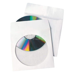 TOPS - Office Machine Supplies & Accessories; Office Machine/Equipment Accessory Type: CD/DVD Sleeves ; For Use With: Office Use ; Color: White - Exact Industrial Supply