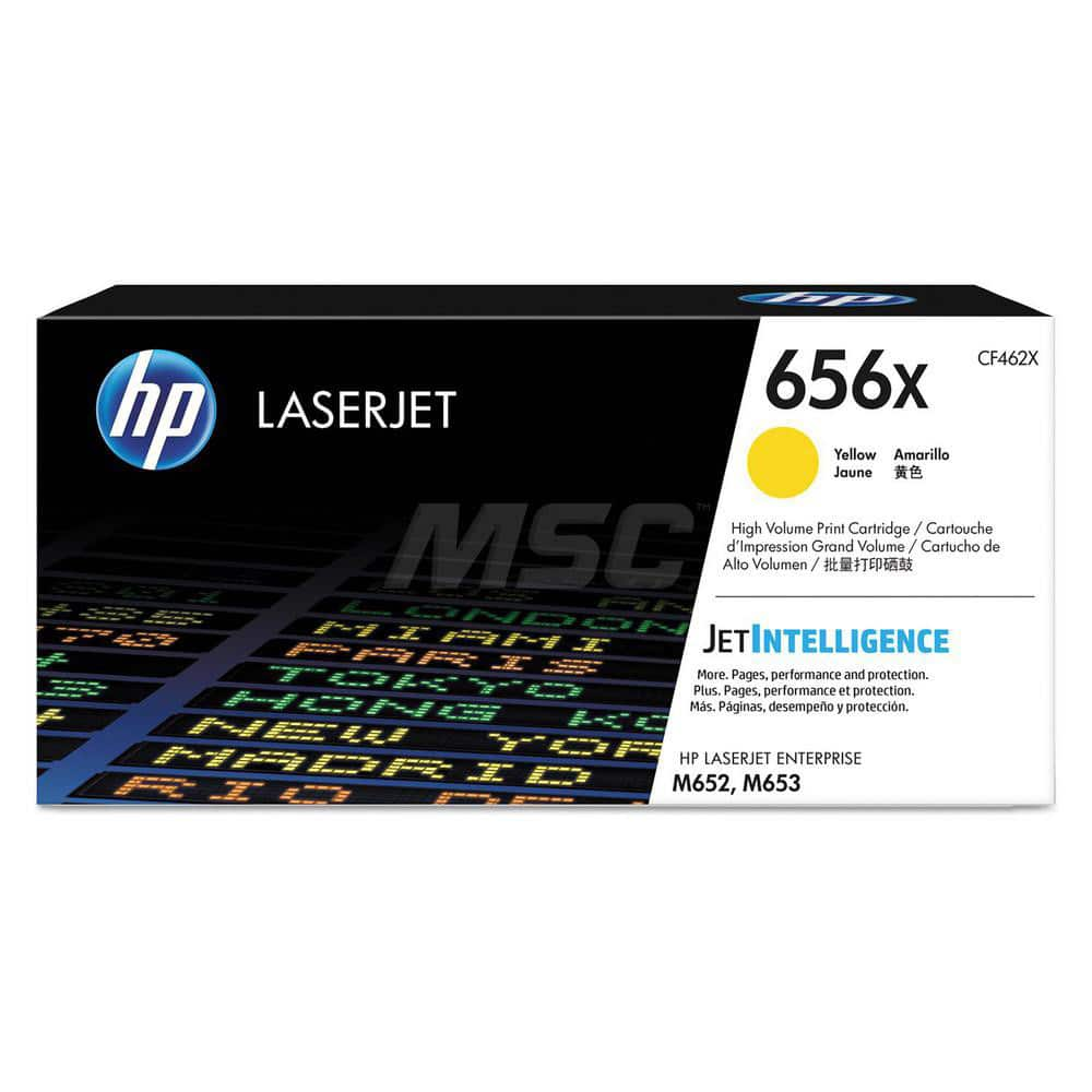 Toner Cartridge: Yellow Use with HP Color Laserjet Enterprise M653dh, M652n, M652dn, M653dn & M653x