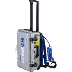 Goodway - Electrostatic Sanitizing Equipment; Type: Backpack Disinfectant Sprayer ; For Use With: BIO-SPRAY-5-BP ; Material: Plastic ; Includes: 5lb Tank; Micro-Droplet Spray Gun; 20' Hose - Exact Industrial Supply