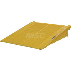 Justrite - Ramps for Spill Containment; Height (Inch): 9 ; Length (Inch): 59-7/8 ; Width (Decimal Inch): 48.0000 ; Spill Containment Compatibility: EcoPolyBlend? DrumSheds? ; Load Capacity (Lb.): 1000.000 ; Material: HDPE - Exact Industrial Supply