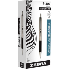 Zebra Pen - Pens & Pencils; Type: Ball Point Pen ; Color: Black ; Tip Type: 0.7MM - Exact Industrial Supply