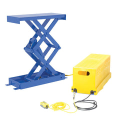 Vestil - Tilting Tables; Type: Electric Hydraulic Ground ; Load Capacity (Lb.): 4000.000 ; Tilt Angle: 45 ; Control Type: Hand ; Phase: Three Phase ; Voltage: 460 V - Exact Industrial Supply