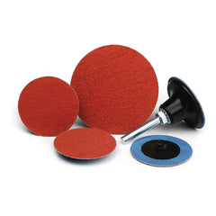 Superior Abrasives - Quick Change Discs; Disc Diameter (Inch): 2 ; Attaching System: Type S ; Abrasive Type: Coated ; Abrasive Material: Ceramic ; Grit: 50 ; Backing Material: Polyester - Exact Industrial Supply