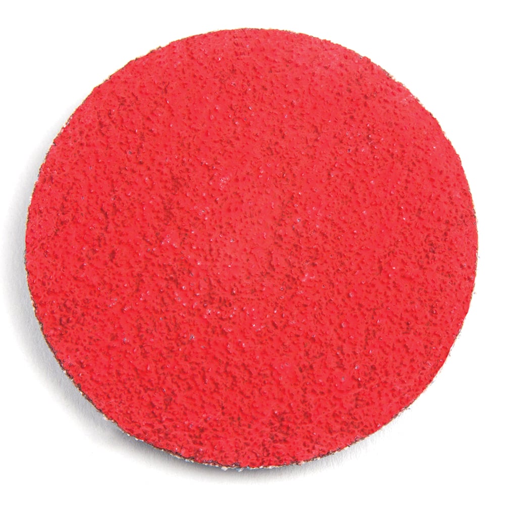 Superior Abrasives - Quick Change Discs; Disc Diameter (Inch): 3 ; Attaching System: Type S ; Abrasive Type: Coated ; Abrasive Material: Ceramic ; Grit: 24 ; Backing Material: Polyester - Exact Industrial Supply