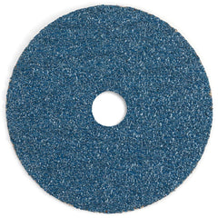 Superior Abrasives - Fiber Discs; Disc Diameter (Inch): 4-1/2 ; Abrasive Material: Zirconia Alumina ; Grit: 80 ; Center Hole Size (Inch): 7/8 ; Backing Material: Fiber ; Flexible: No - Exact Industrial Supply
