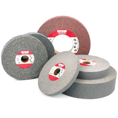 Superior Abrasives - Deburring Wheels; Wheel Type: Convolute ; Wheel Diameter (Inch): 12 ; Center Hole Size (Inch): 5 ; Abrasive Material: Silicon Carbide ; Grade: Fine ; Density: 7 - Exact Industrial Supply