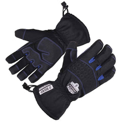 Ergodyne - Work & General Purpose Gloves; Material Type: Thinsulate ; Application: Cold Storage; Refrigeration; Mining; Freezer Work; Service Tech Work; Construction ; Coated Area: Palm & Fingertips ; Women's Size: Small ; Men's Size: Small ; Hand: Pair - Exact Industrial Supply