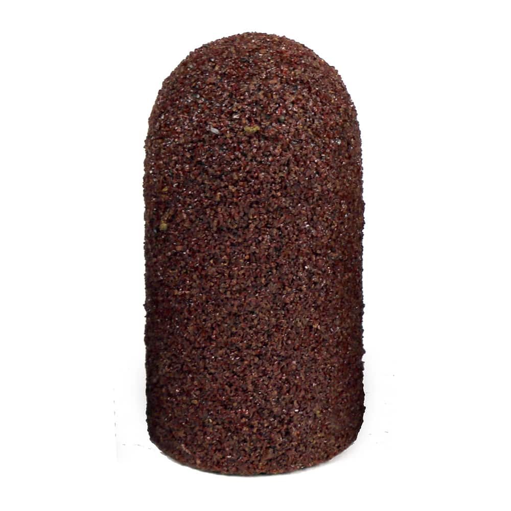 Superior Abrasives - Cones & Plugs; Maximum Diameter (Inch): 3/8 ; Abrasive Material: Aluminum Oxide ; Grit: 60 ; Wheel Type Number Code: 17 ; Arbor Hole Thread Size: 5/8 ; Shape: Cone - Exact Industrial Supply