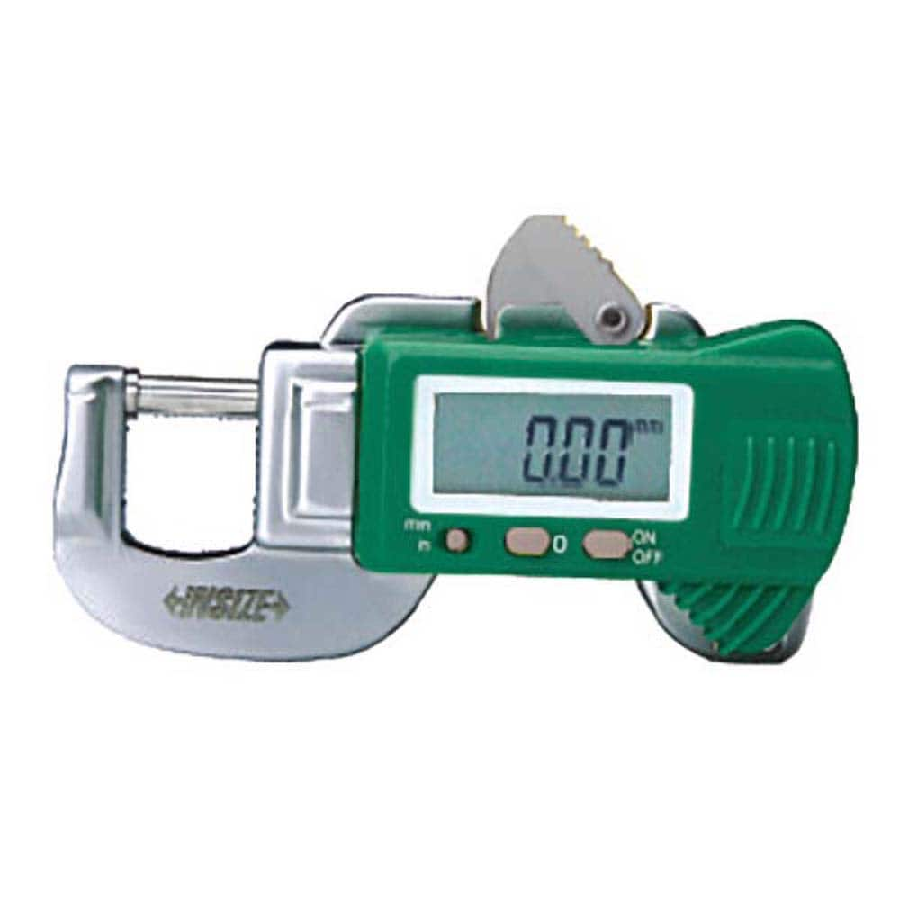 Insize USA LLC - Snap Gages; Minimum Measurement (Inch): 0.0000 ; Minimum Measurement (mm): 0.00 ; Minimum Measurement (Decimal Inch): 0.0000 ; Maximum Measurement (Inch): 0.5000 ; Maximum Measurement (Decimal Inch): 0.5000 ; Maximum Measurement (mm): 12 - Exact Industrial Supply