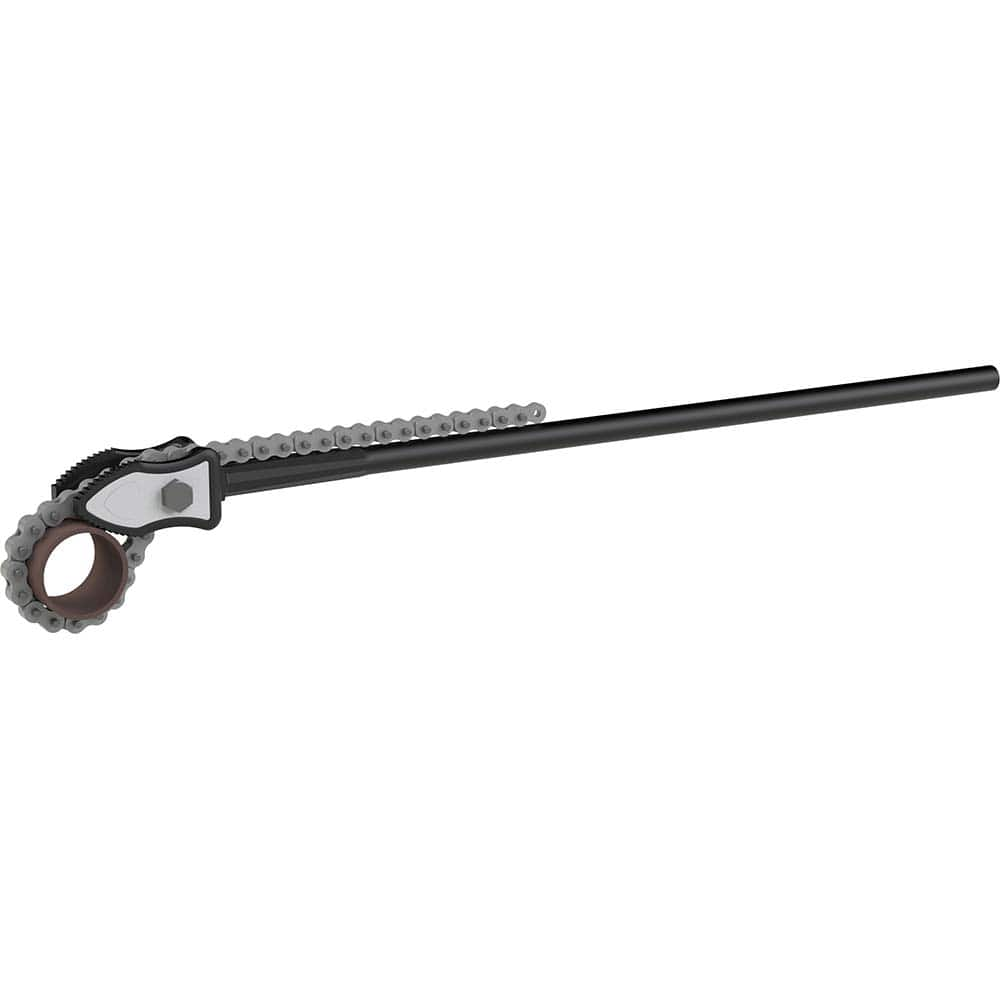 Petol - Chain & Strap Wrenches; Type: Chain Tong ; Maximum Pipe Capacity (Inch): 8.5 ; Chain/Strap Length: 35 (Inch); Handle Length: 20 (Inch) - Exact Industrial Supply