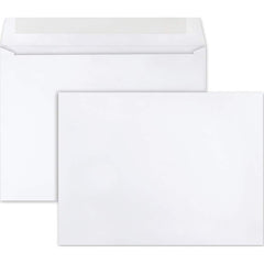 Quality Park - Mailers, Sheets & Envelopes; Type: Open-Side Booklet Envelope ; Style: Gummed Flap ; Width (Inch): 12 ; Length (Inch): 9 ; Box Quantity: 250 ; Size: 9 x 12 - Exact Industrial Supply