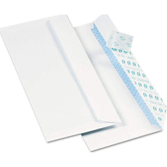 Quality Park - Mailers, Sheets & Envelopes; Type: Security Envelope ; Style: Self Seal ; Width (Inch): 9-1/2 ; Length (Inch): 4-1/8 ; Box Quantity: 1000 ; Size: 4.13 x 9.5 - Exact Industrial Supply