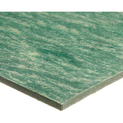 USA Sealing - Sheet Gasketing; Width (Inch): 6 ; Thickness: 1/16 (Inch); Length (Inch): 6.0000 ; Color: Green; White ; Material: Aramid Fiber with Nitrile Blend ; Maximum Working Pressure: 1400 - Exact Industrial Supply