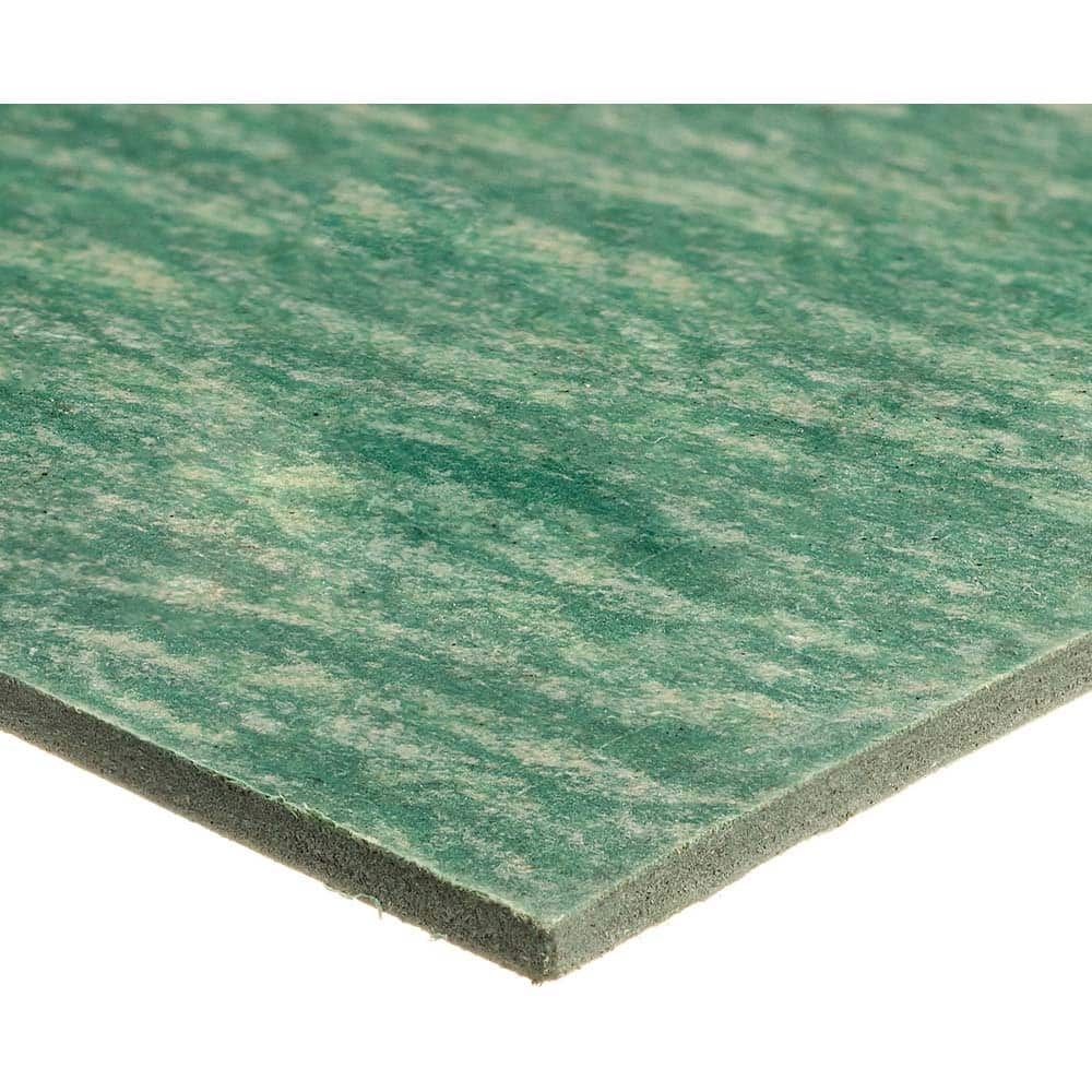 USA Sealing - Sheet Gasketing; Width (Inch): 15 ; Thickness: 1/32 (Inch); Length (Inch): 15.0000 ; Color: Green ; Material: Aramid Fiber with Buna-N Rubber Blend ; Maximum Working Pressure: 1450 - Exact Industrial Supply